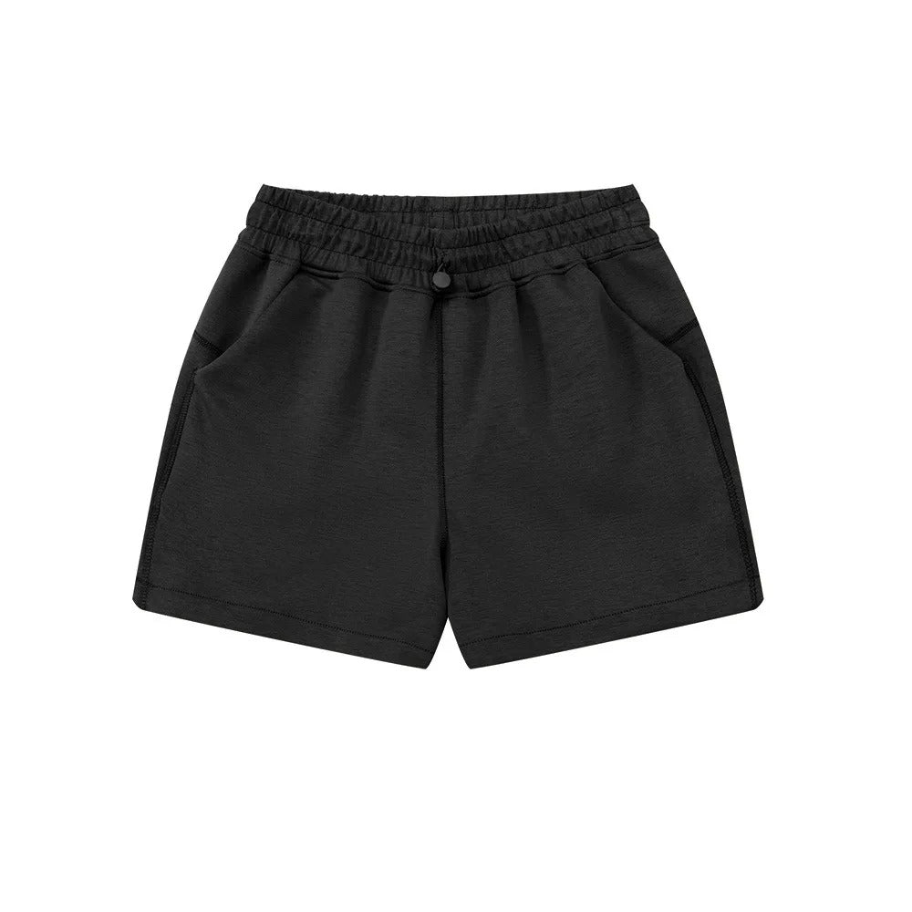 Women Cotton Yoga Shorts Soft Comfy Gym Shorts Casual Summer Cycling Sports Short Pants High Waist Running Clothes With Pockets