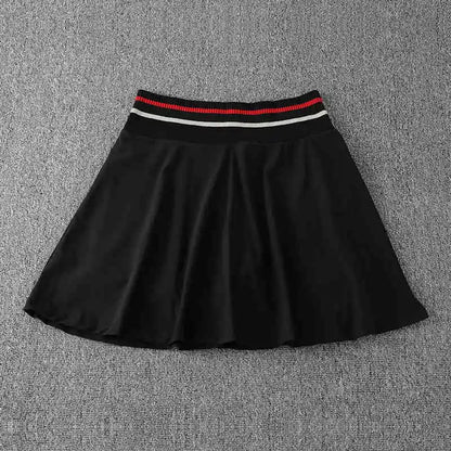 Tennis skirt for women professional fitness sport running shorts; quick-drying yoga outfit for badminton outfit summer