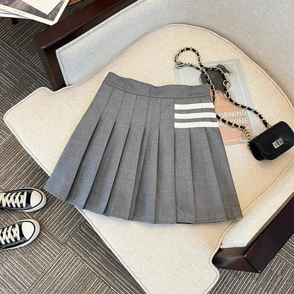 Pleated Skirt For Kids Girl Summer & Spring High Waist Girls Skirts Cute School Uniform Toddler Casual Short Skirt