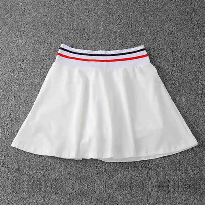 Tennis skirt for women professional fitness sport running shorts; quick-drying yoga outfit for badminton outfit summer