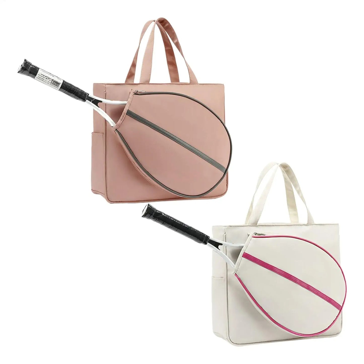 Tennis Racket Bag for Women Waterproof Handheld shoulder bag Racquet handbag Fitness badminton Daypack racket storage bags