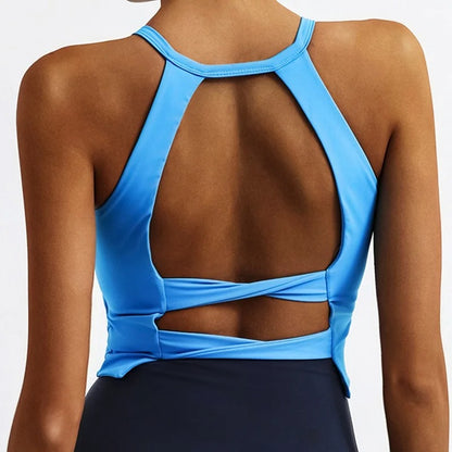 SEXY Girl Sports Bra Fitness Underwear Women Push Up Yoga Crop Top Bras Camis Energy Running Vest Gym Pilates Shirt