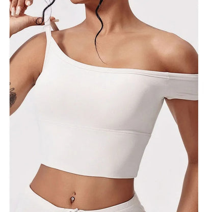 Shirt for Women Blouse Sports Gym Crop Top Sexy Ladies Fitness Exercise T-Shirt Winter Workout Sportswear