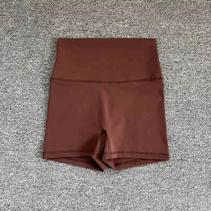 Three-quarter summer pants high-waisted yoga pants for women slimming and lifting fitness pants for running pilates sports short