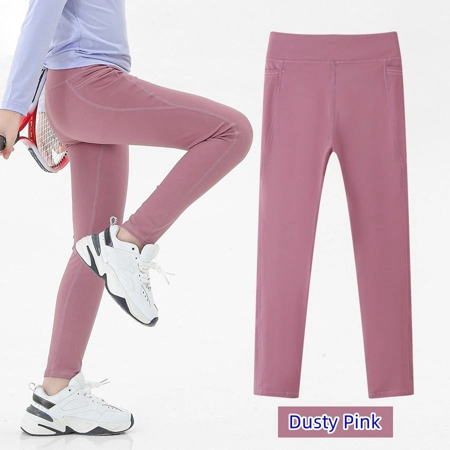 Girls Sports Leggings Kids Legging Dance Workout Running Pants Children Sportswear Active Tights Clothing