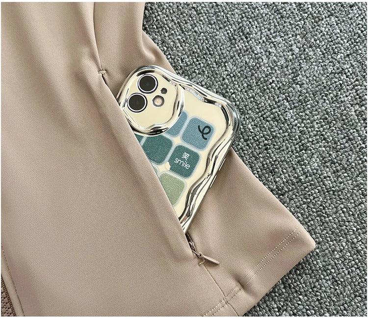 Women's high-end sports jacket for running, fitness, exercise, with stand-up collar, fashionable long sleeves, professional zipper