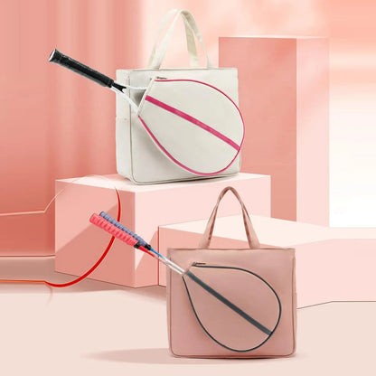 Tennis Racket Bag for Women Waterproof Handheld shoulder bag Racquet handbag Fitness badminton Daypack racket storage bags