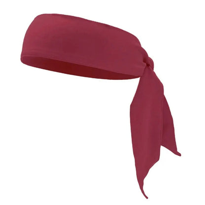 Anti-sweat Antiperspirant Headscarf Breathable Quick Drying Tennis Headband Stretch Elastic Pirate Headband Running Yoga