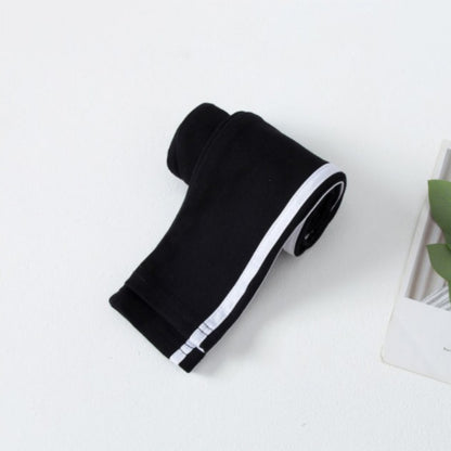 Side Stripe Sports Pant Girl Spring Autumn Pure Color Skinny Leggings for Girls Sweatpants Kids Clothes Outwear Stretch Trousers