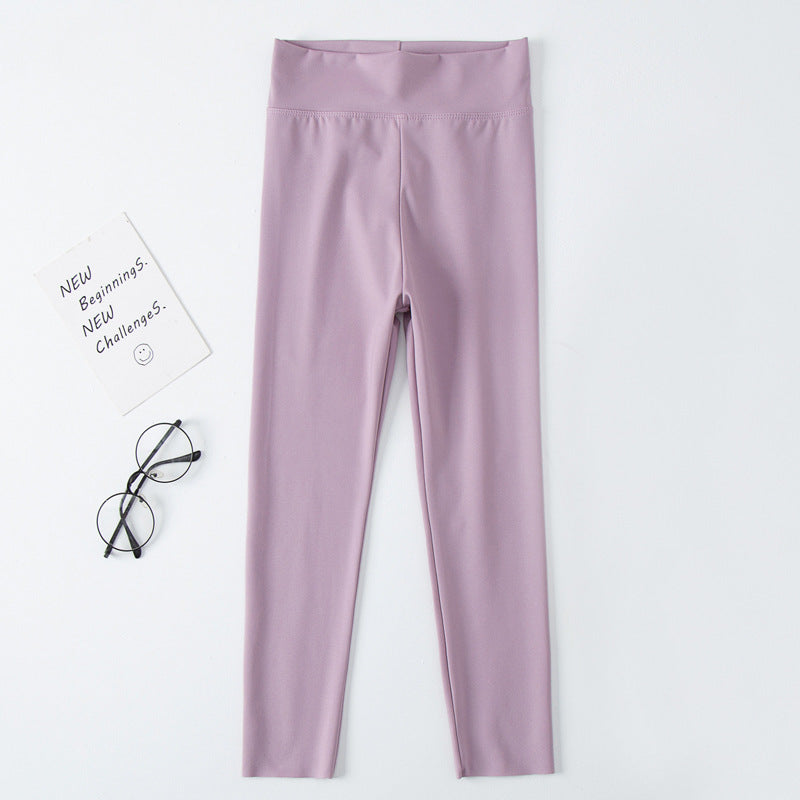 Kids Girls Leggings Spring Autumn Thin Activewear Legging Large Elastic Tights Shark Pants Teens Girl Yoga Pants for 4-12 Years