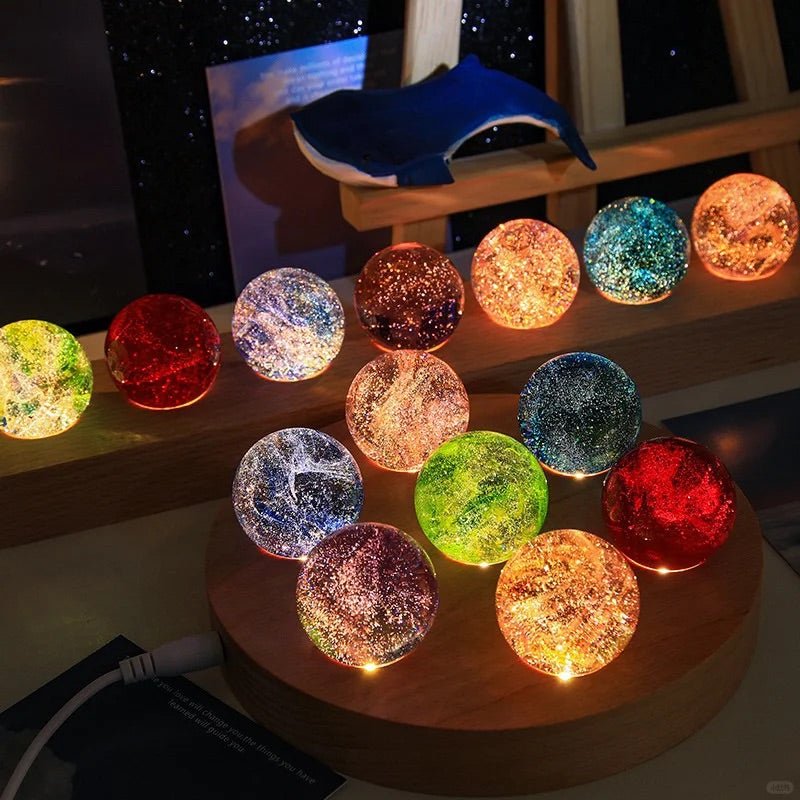 Crystal Chakra Sphere Decor