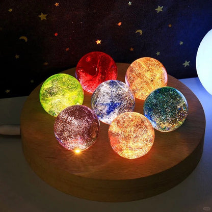 Crystal Chakra Sphere Decor