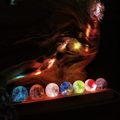 Crystal Chakra Sphere Decor