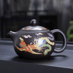 Handcrafted Yixing Purple Clay Teapot