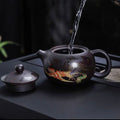 Handcrafted Yixing Purple Clay Teapot