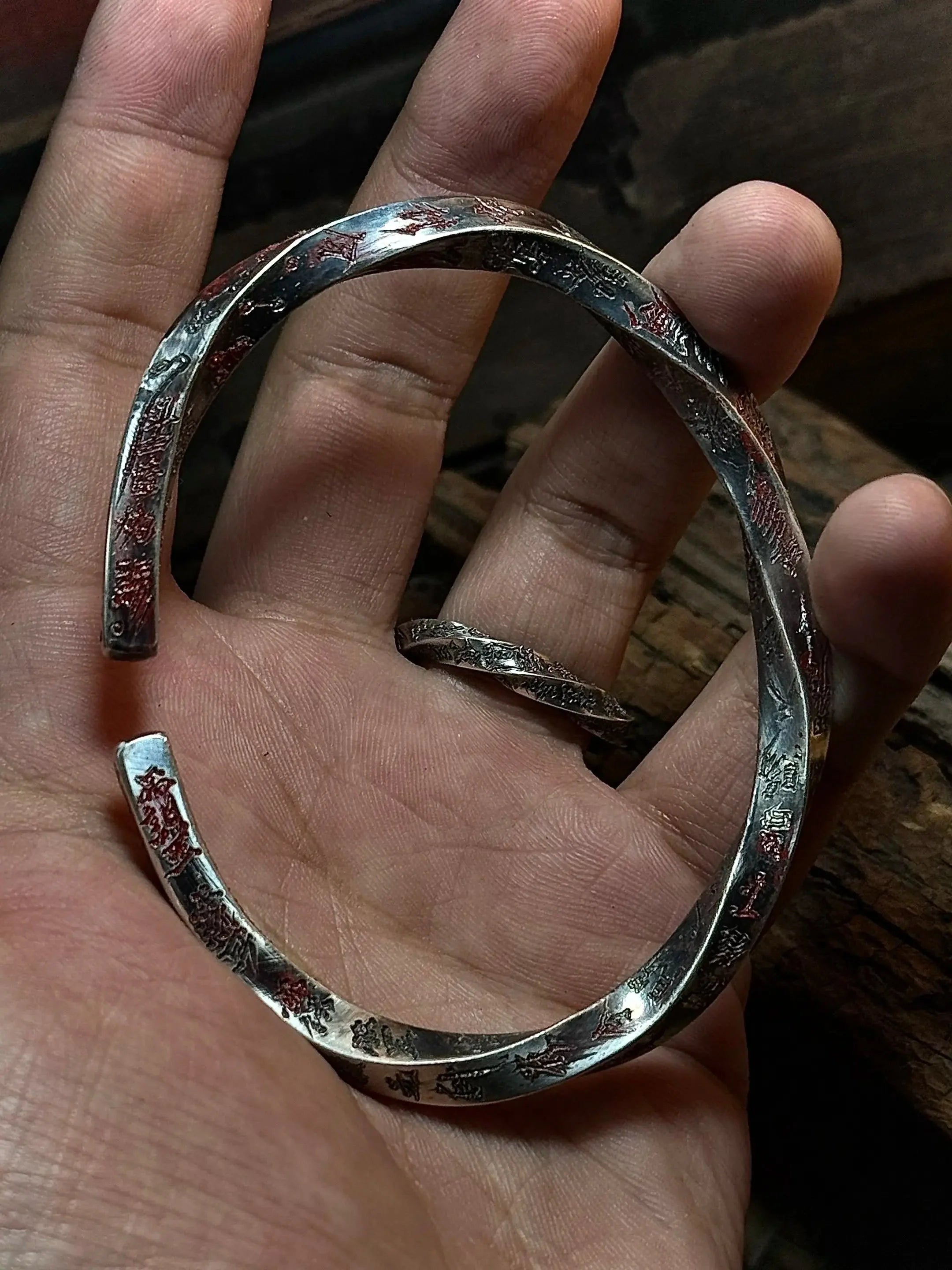 Sterling Silver Tianpeng Cuff – Bracelet of Marshal Tianpeng’s Protection