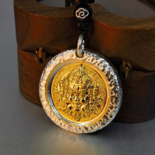 Yellow Dzambhala Pendant