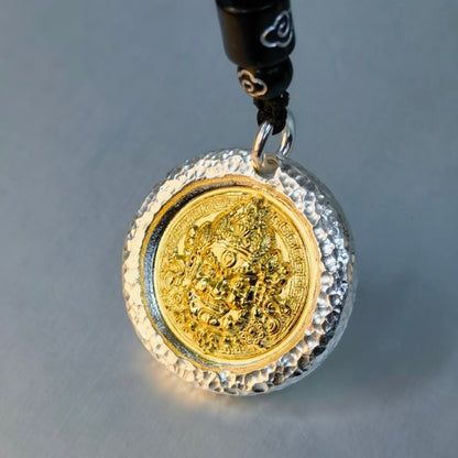 Yellow Dzambhala Pendant